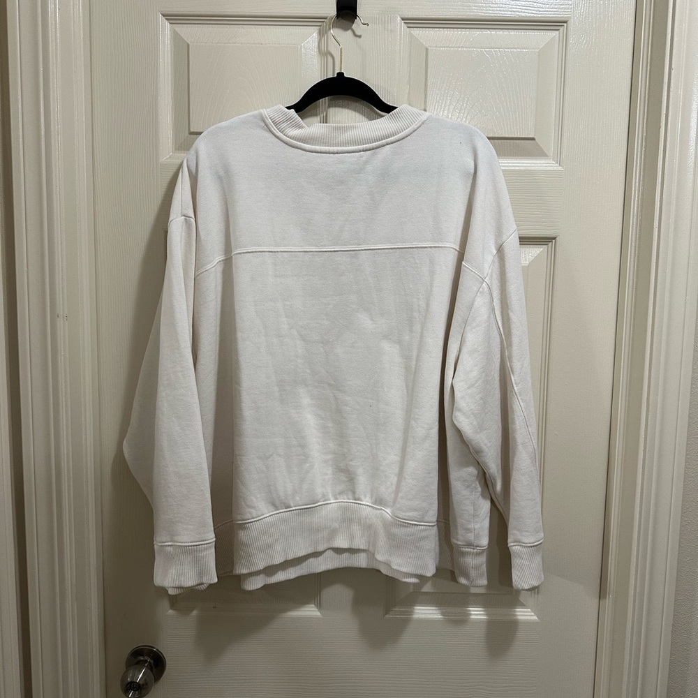 A new day crewneck cream colored sweatshirt size 3X - Picture 4 of 4